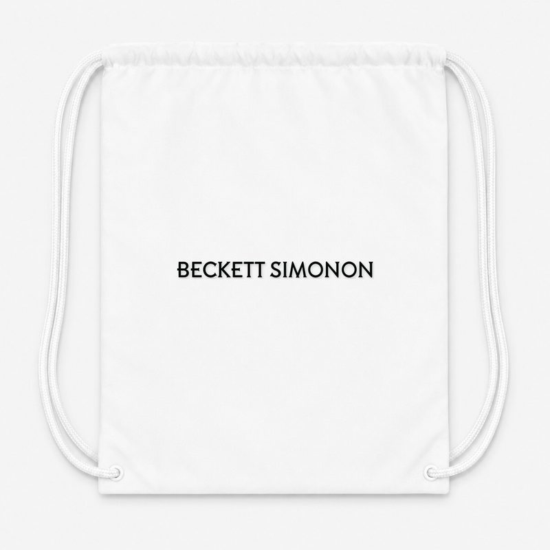 Beckett Simonon Drawstring Bag - White