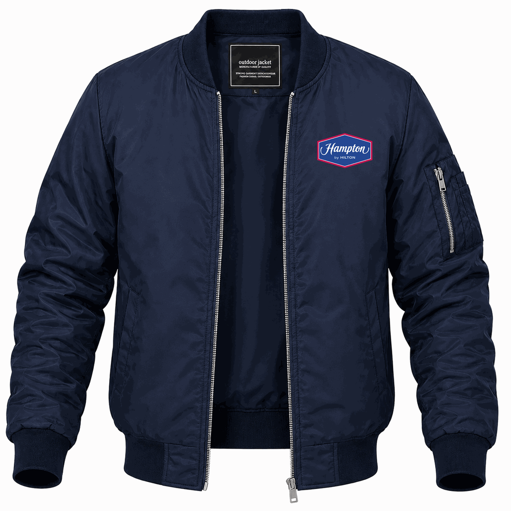Men's Hampton Lightweight Bomber Jacket - Navy