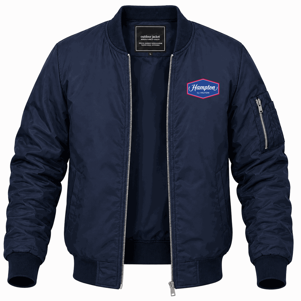 Men's Hampton Lightweight Bomber Jacket - Navy