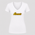 Women's Reese's V Neck T-Shirt in white
