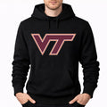Men's Virginia Tech Hokies Pullover Hoodie - Black