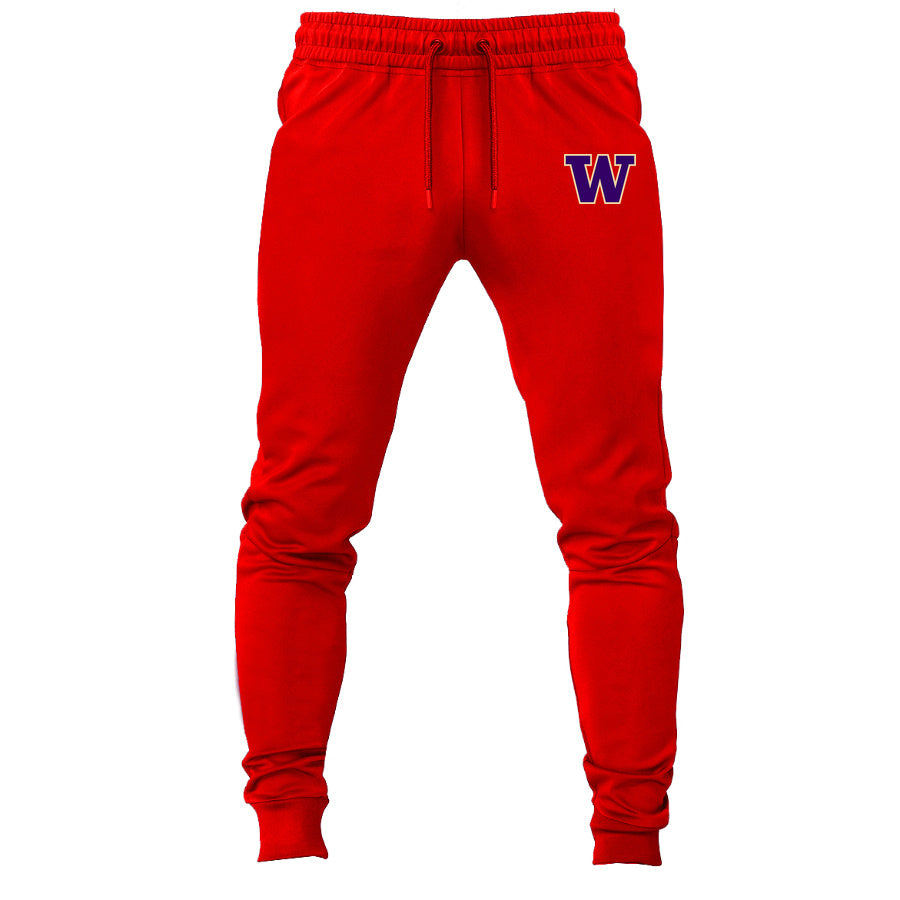 Washington Huskies joggers sweatpants - Red