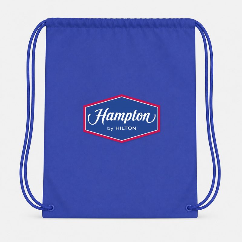 Hampton Drawstring Bag - Blue