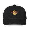 Hard Rock Cafe Logo Black Dad Baseball Cap Hat