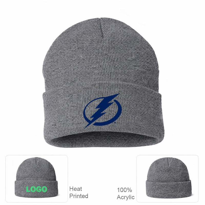 Tampa Bay Lightning Grey Beanie Hat