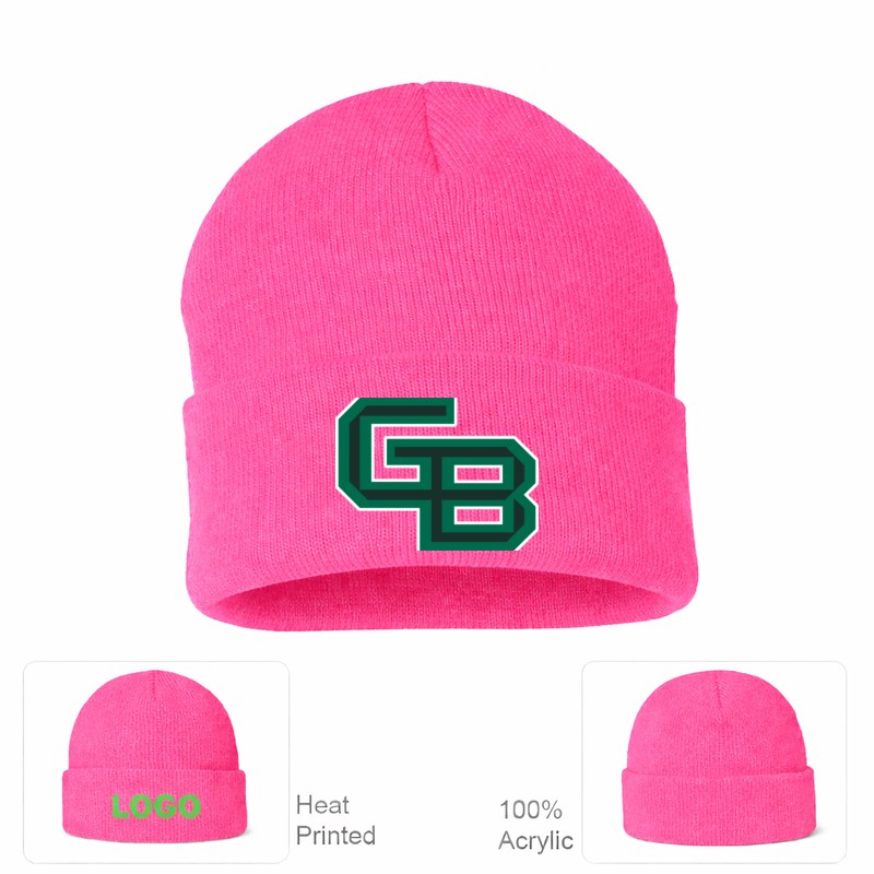 Wisconsin Green Bay Phoenix Pink Beanie Hat