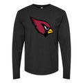 Men's Arizona Cardinals Long sleeves Cotton Blend T-Shirt - Black