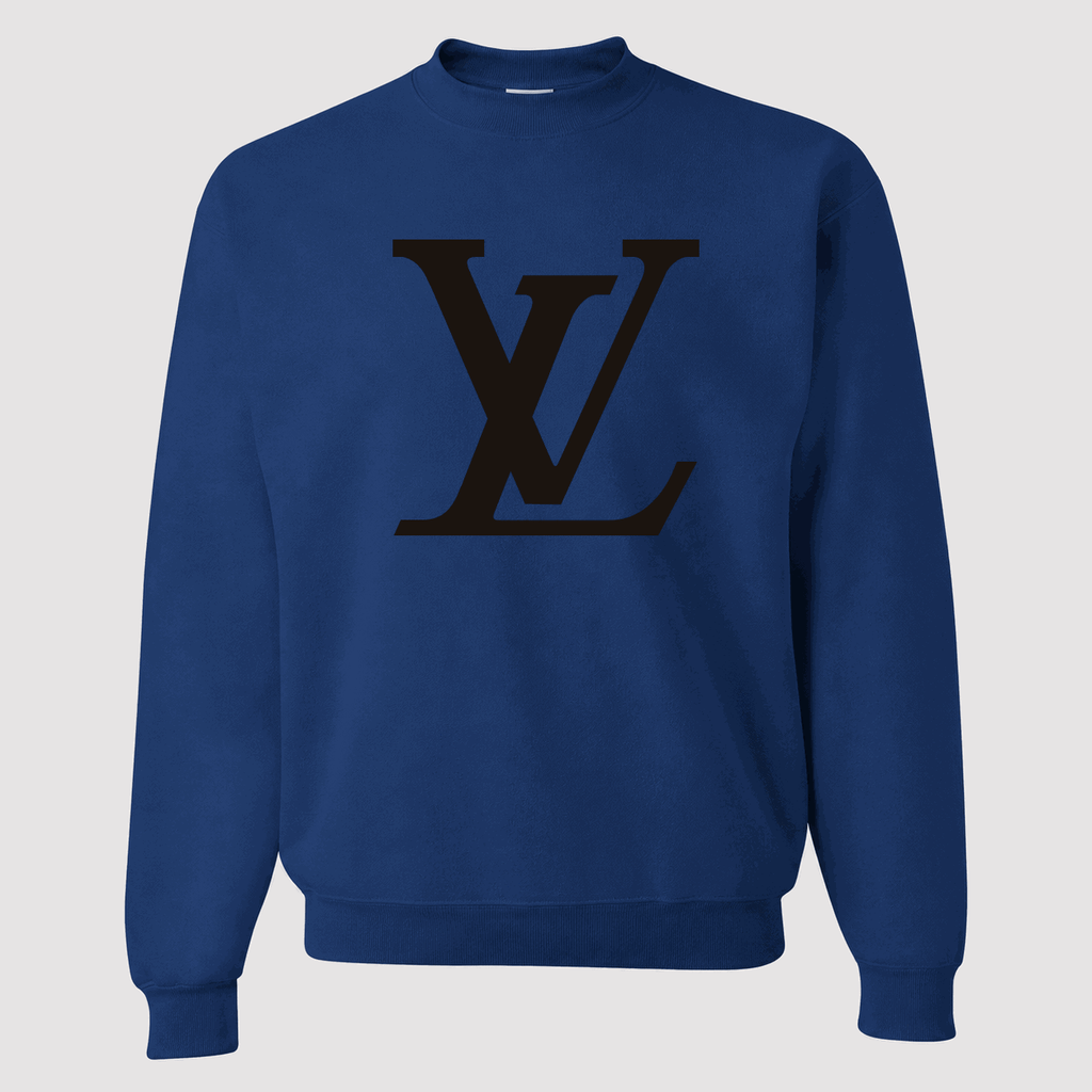 Men's Louis Vuitton Crewneck Sweatshirt - Blue