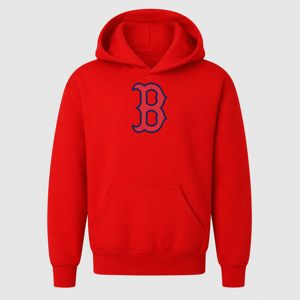 Youth Boston Red Sox Pullover Hoodie - Red