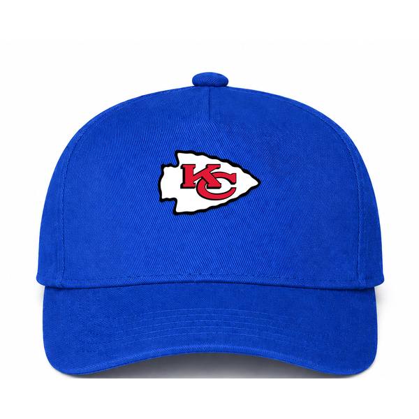Kansas City Chiefs NFL Logo Blue Dad Baseball Cap Hat