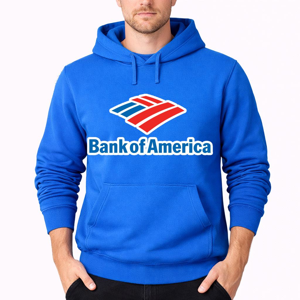Men's Bank of America Pullover Hoodie - Azure