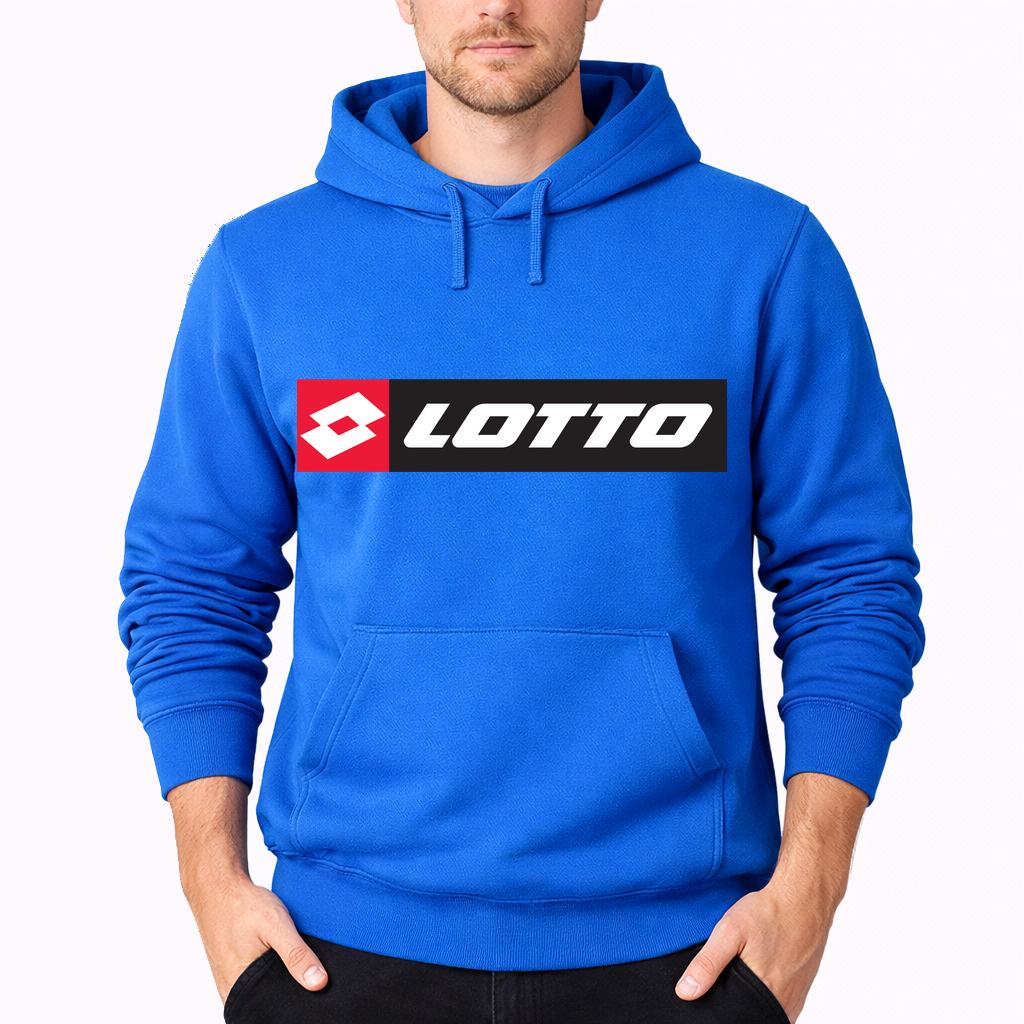 Men's Lotto Pullover Hoodie - Azure
