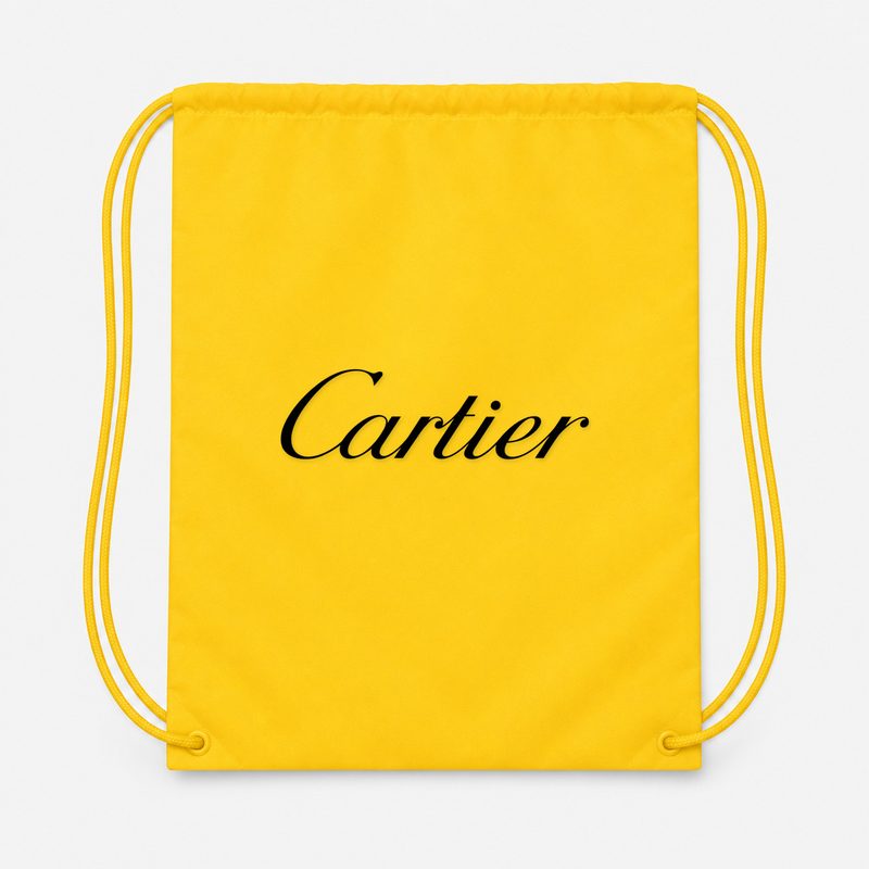 Cartier Drawstring Bag - Yellow