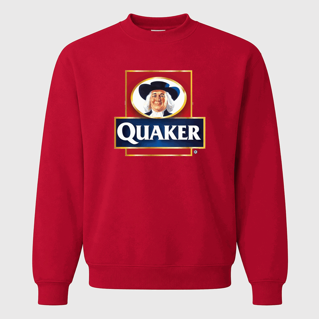 Men's Quaker Crewneck Sweatshirt - Red
