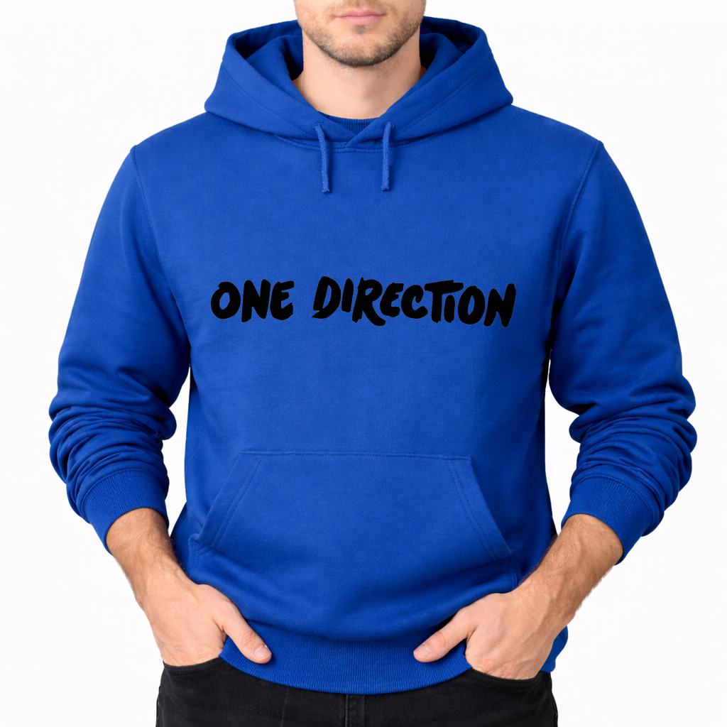 Men's One Direction Pullover Hoodie - Blue