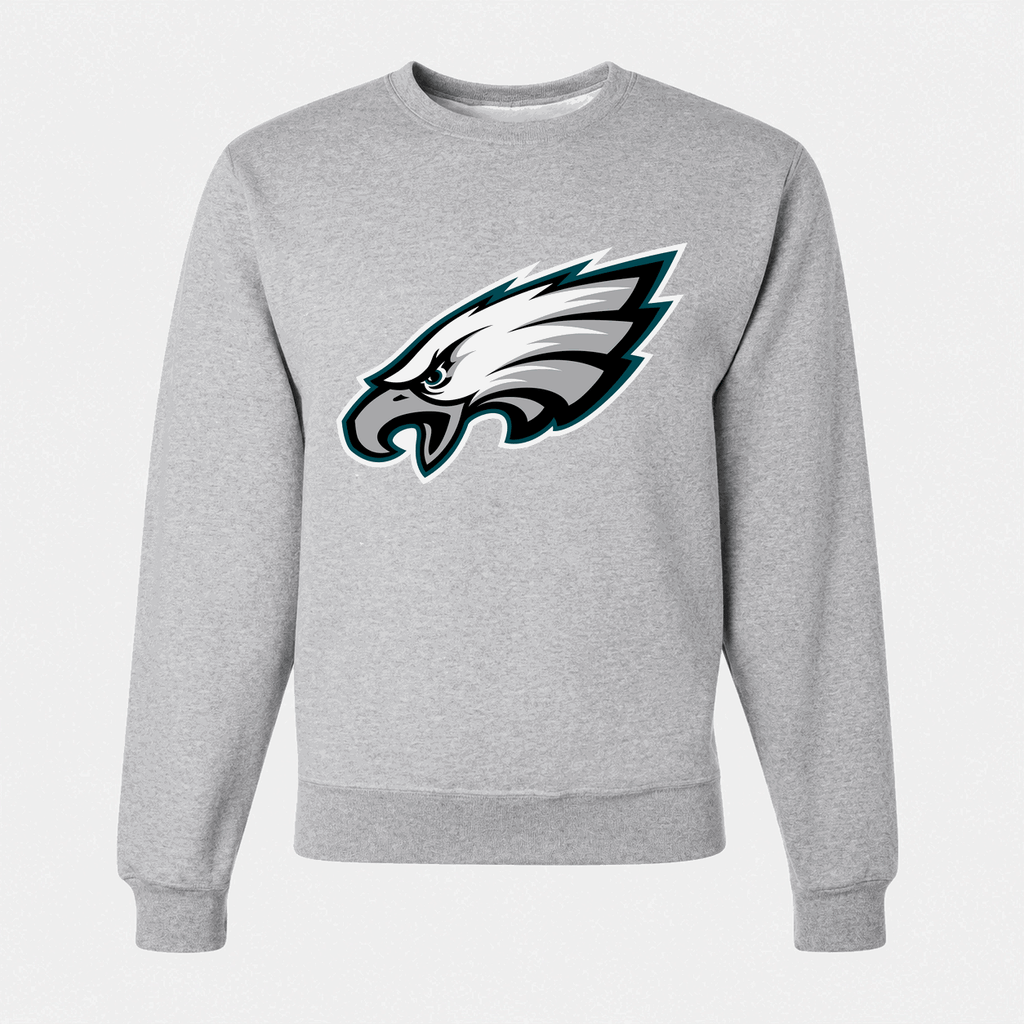 Men's Philadelphia Eagles Crewneck Sweatshirt - Gray