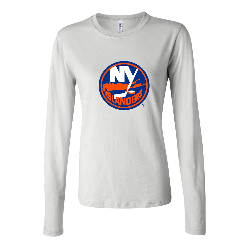 Women's New York Islanders Long Sleeve T-Shirt - White