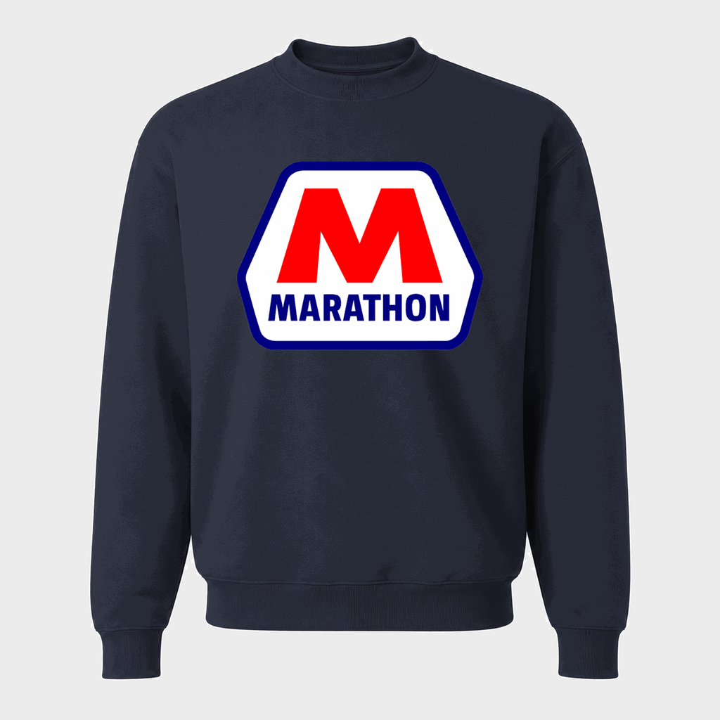 Men's Marathon Crewneck Sweatshirt - Navy