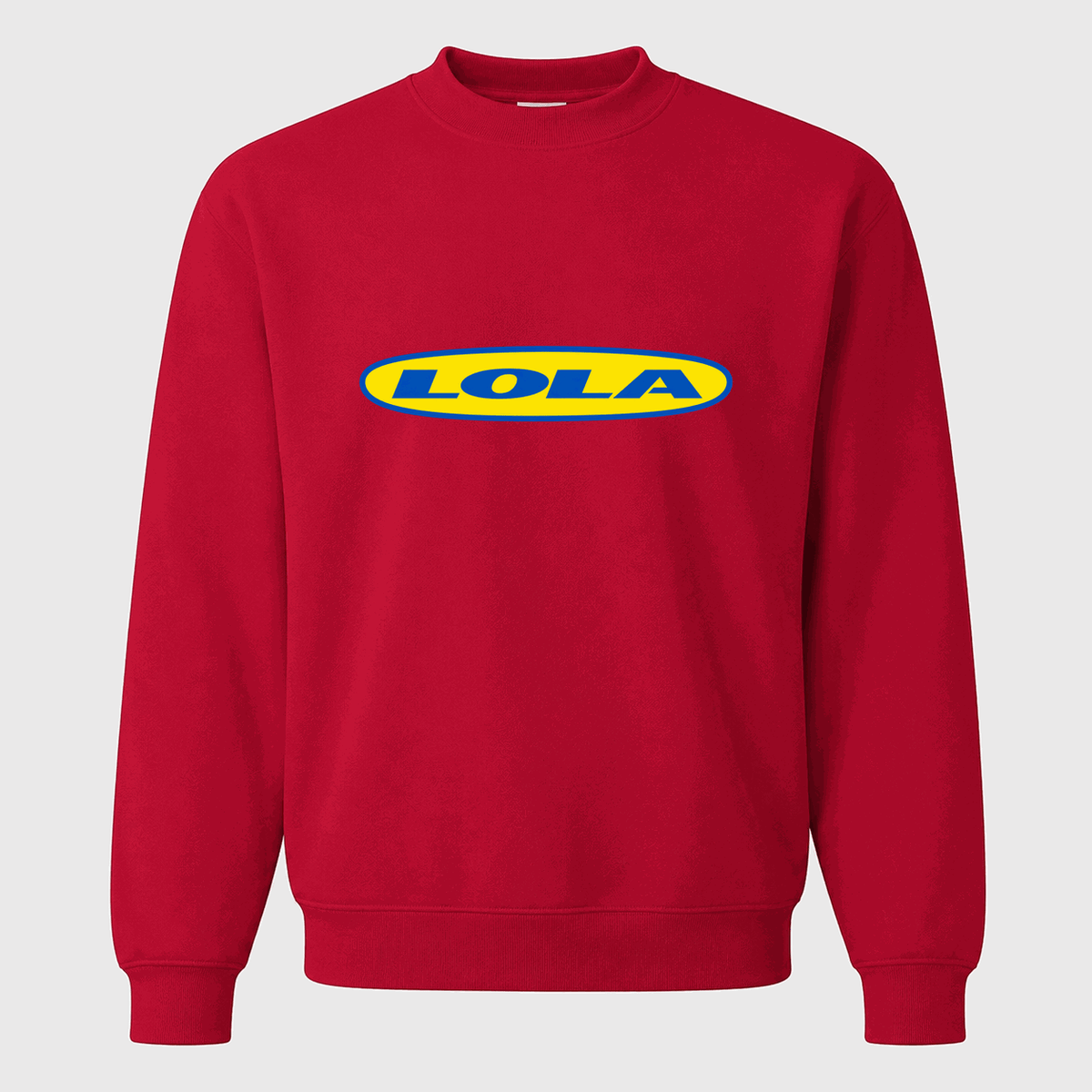 Men's Lola Crewneck Sweatshirt - Red
