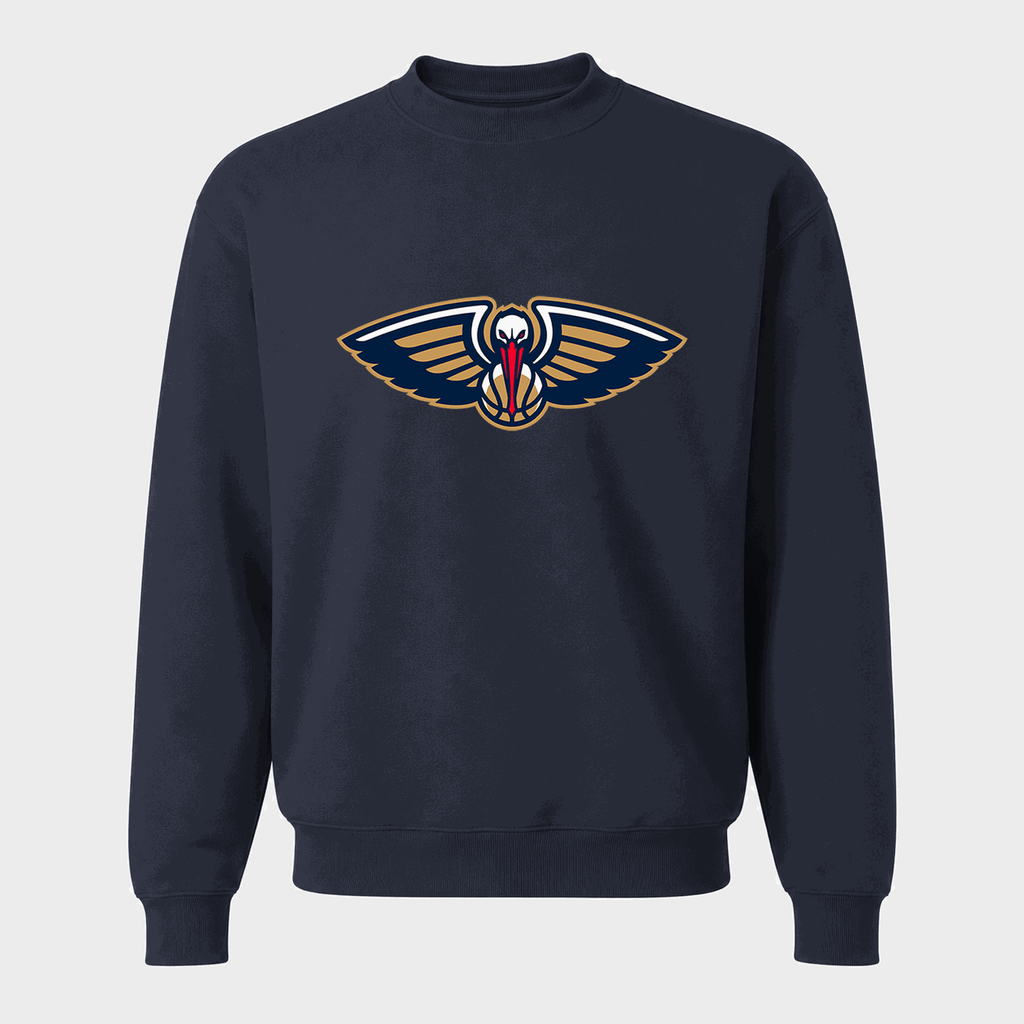 Men's New Orleans Pelicans Crewneck Sweatshirt - Navy