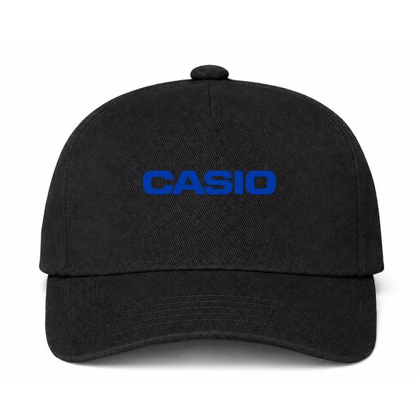 Casio Logo Black Dad Baseball Cap Hat