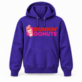 Dunkin Donuts Purple youth pullover hoodie
