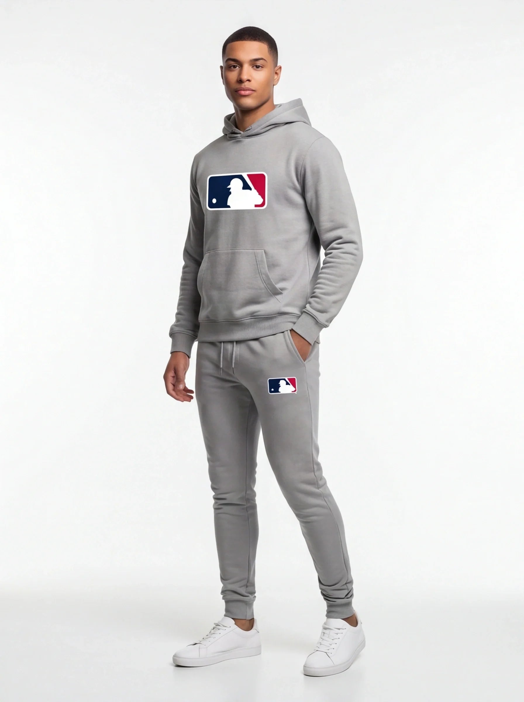 Men's Major League Baseball MLB Hoodie and Joggers Set