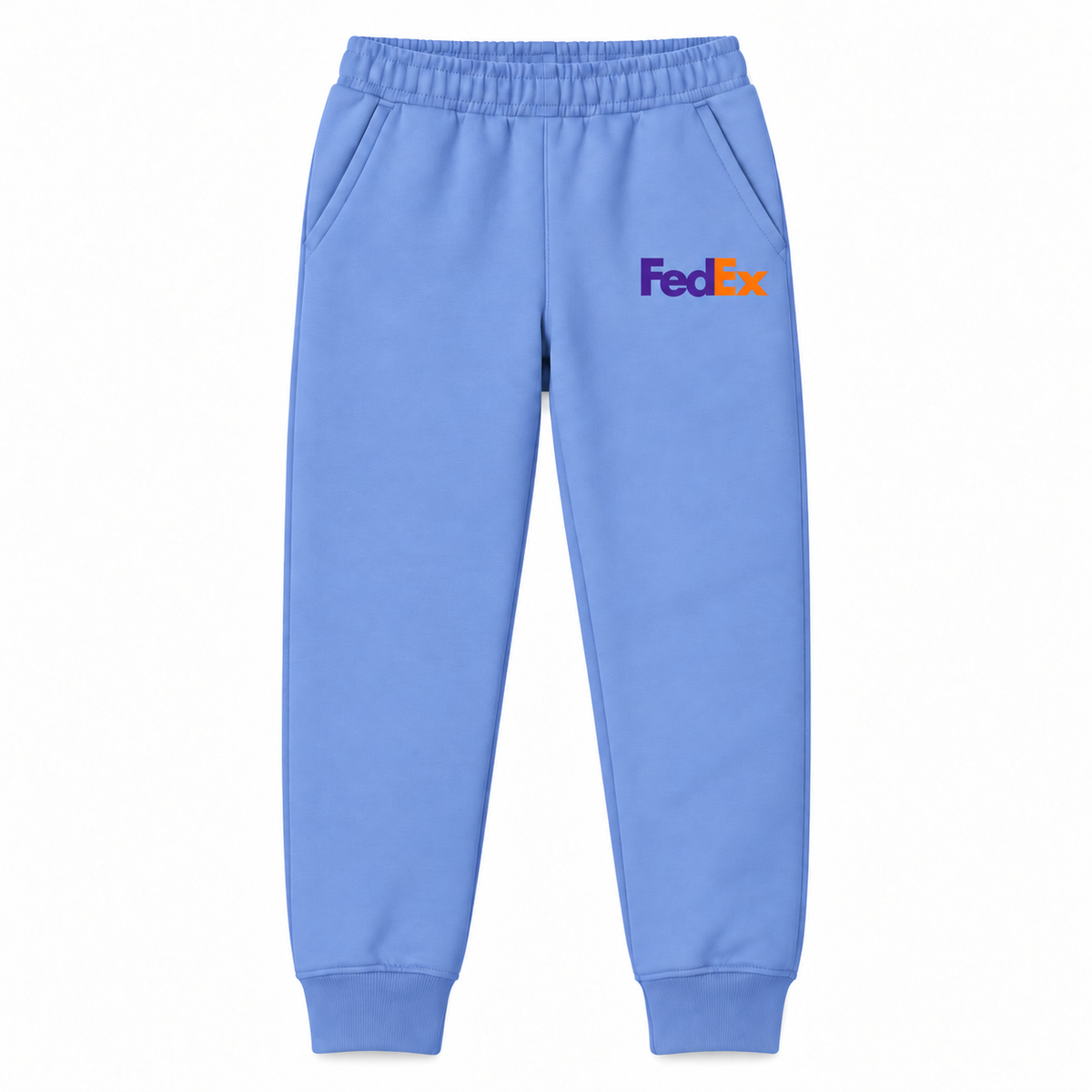 FedEx youth joggers - Carolina Blue