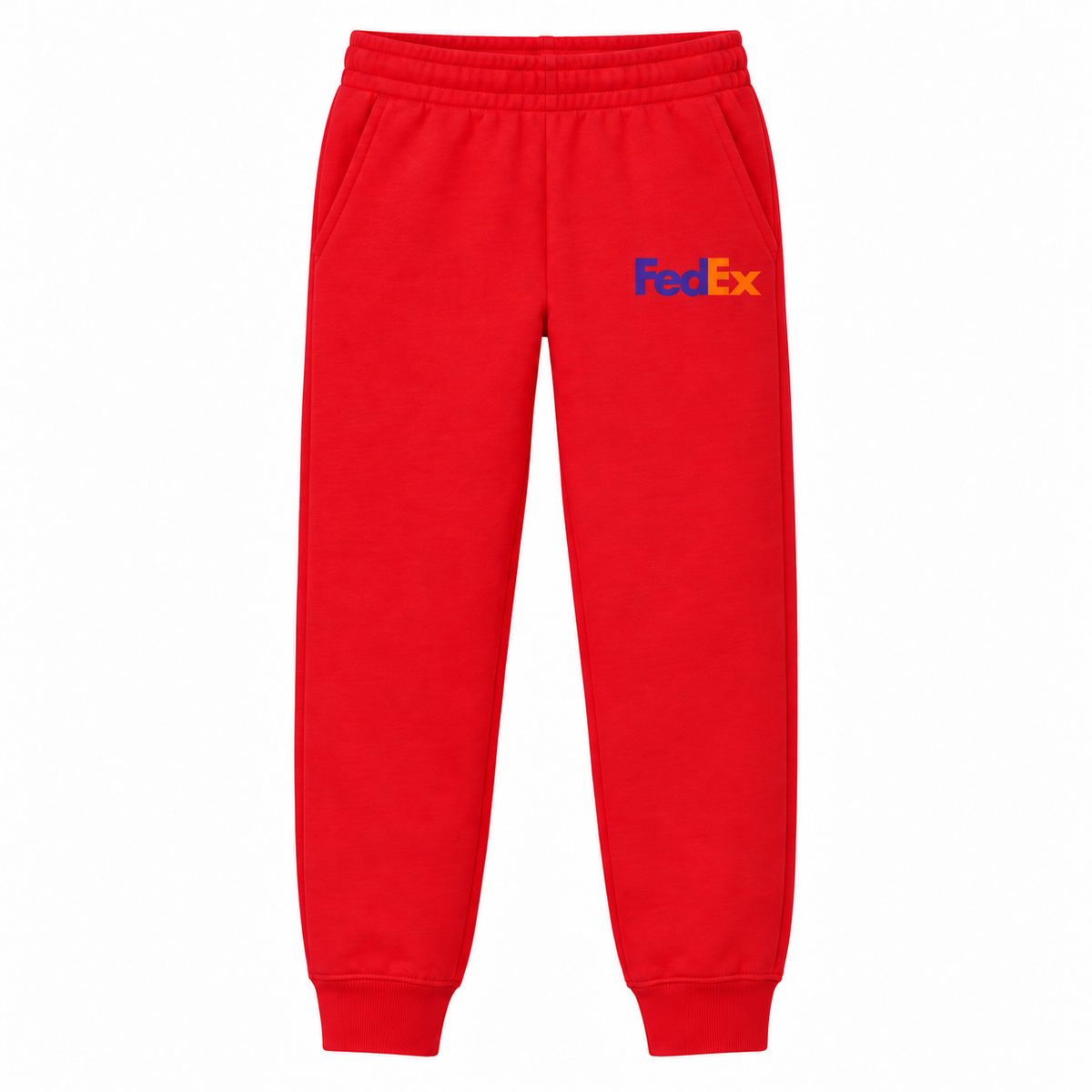 FedEx youth joggers - Red