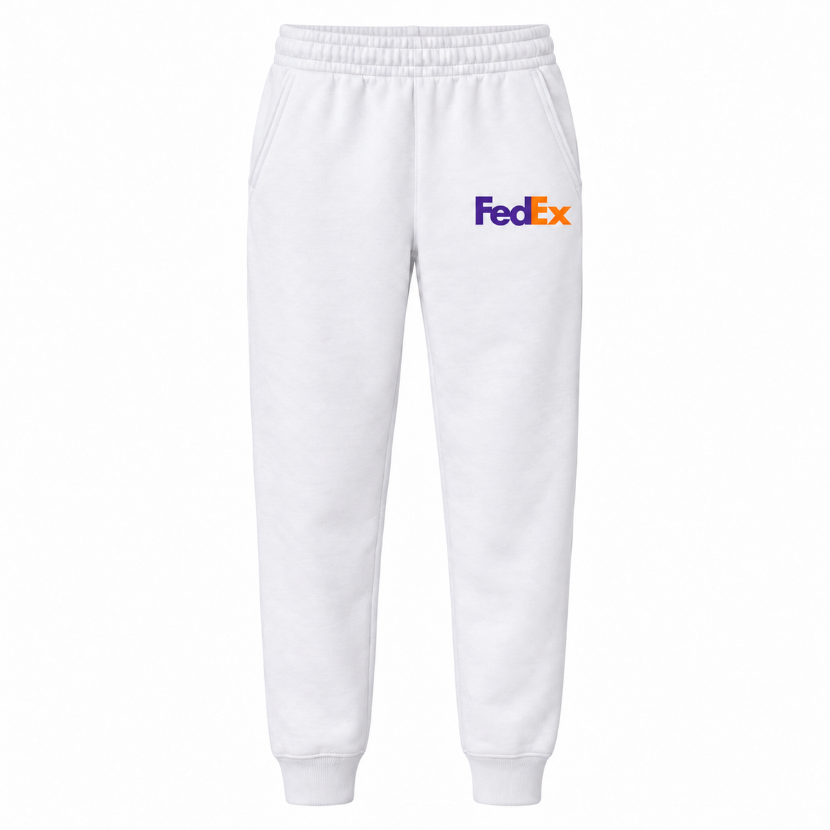 FedEx youth joggers - White