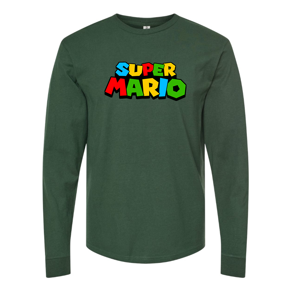 Youth Super Mario Long sleeves T-Shirt