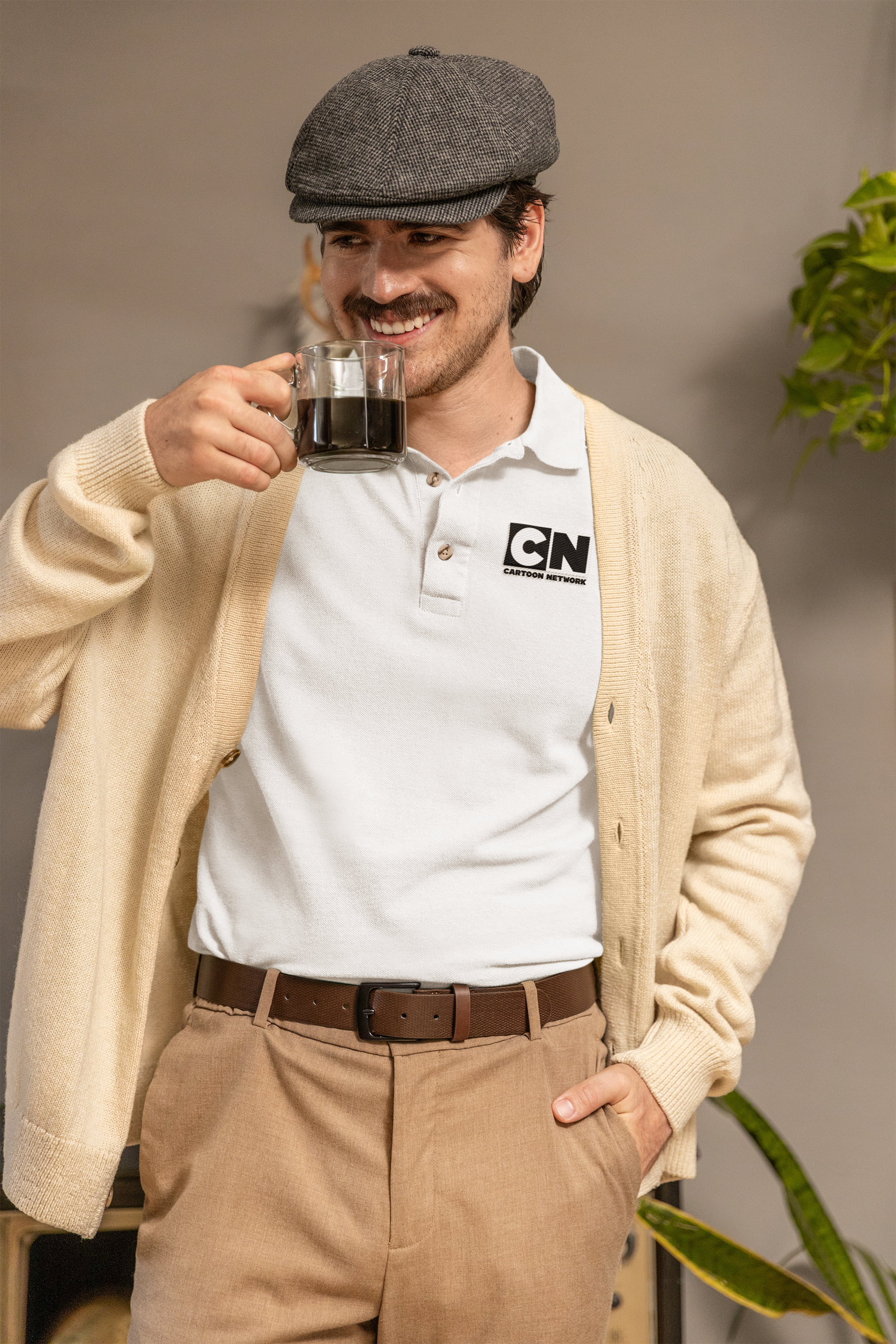 Men's Cartoon Network  Gildan Dry Blend Jersey Polo