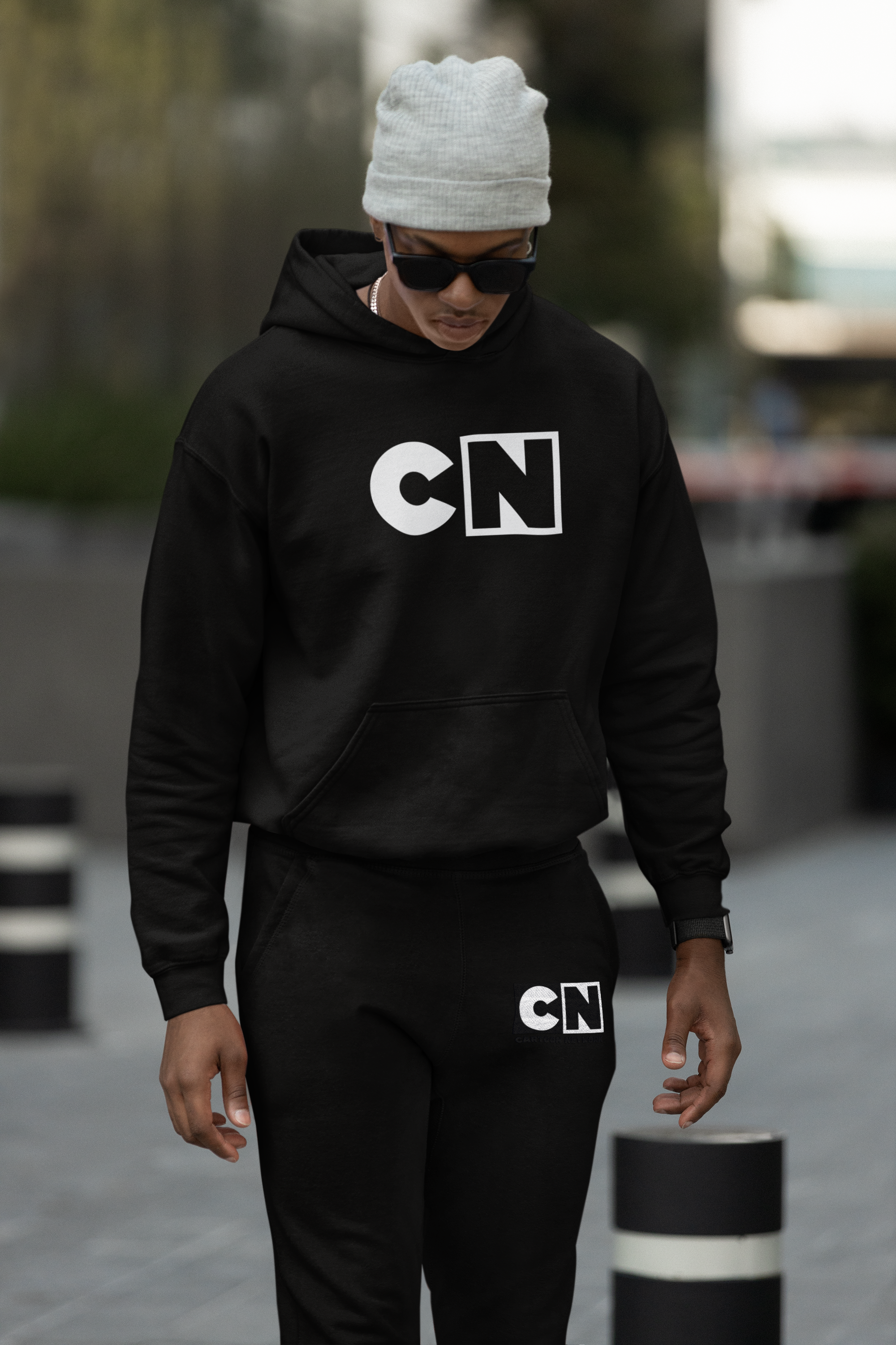 Men's Cartoon Network Hoodie and Joggers Set