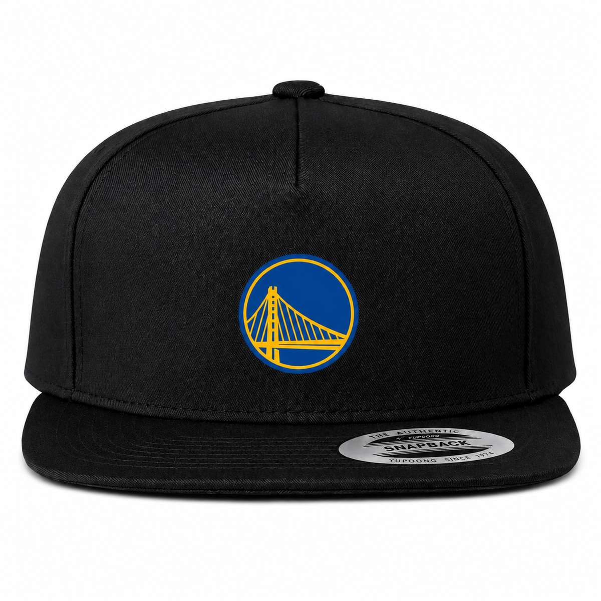 Golden State Warriors Snapback Hat in Black