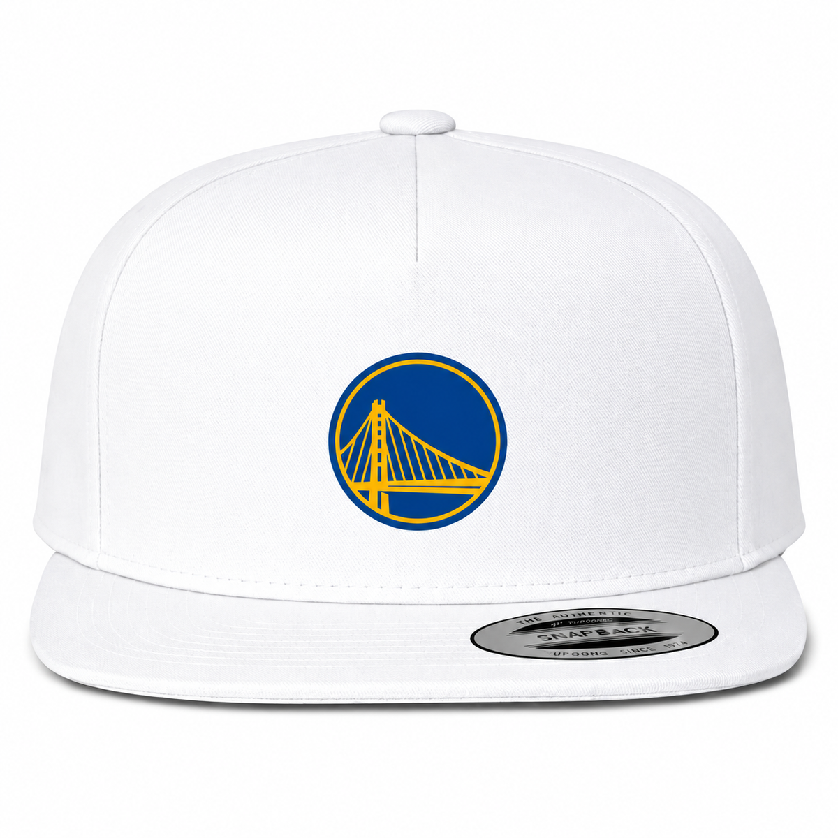 Golden State Warriors Snapback Hat in White