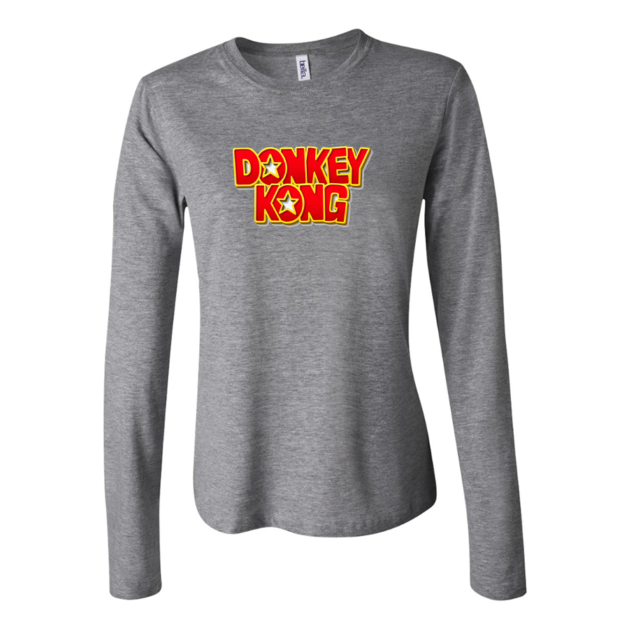 Women's Donkey Kong Long Sleeve T-Shirt