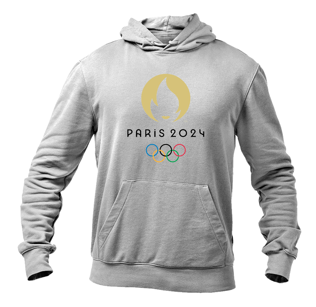 Men's New Olympics 2024 Paris Logo Pullover  Hoodie