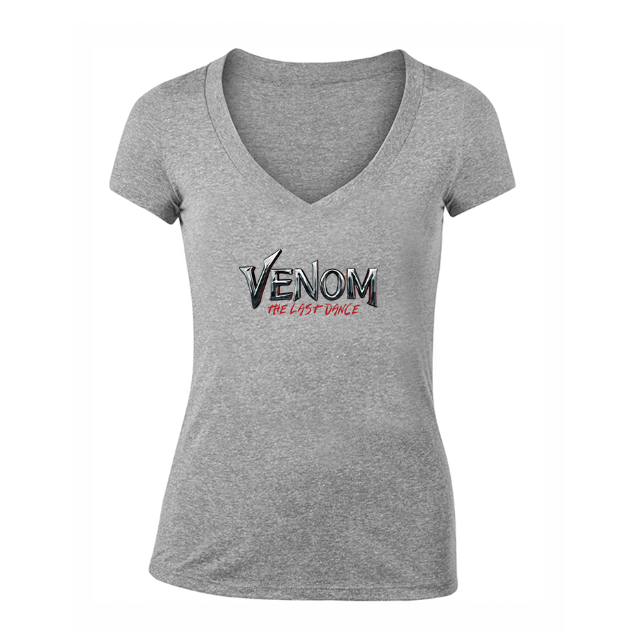 Women's Venom The Last Dance V Neck T-Shirt