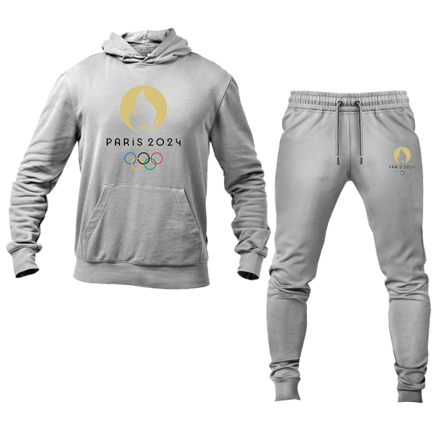 Unisex New Olympics 2024 Paris Logo Hoodie and Joggers set