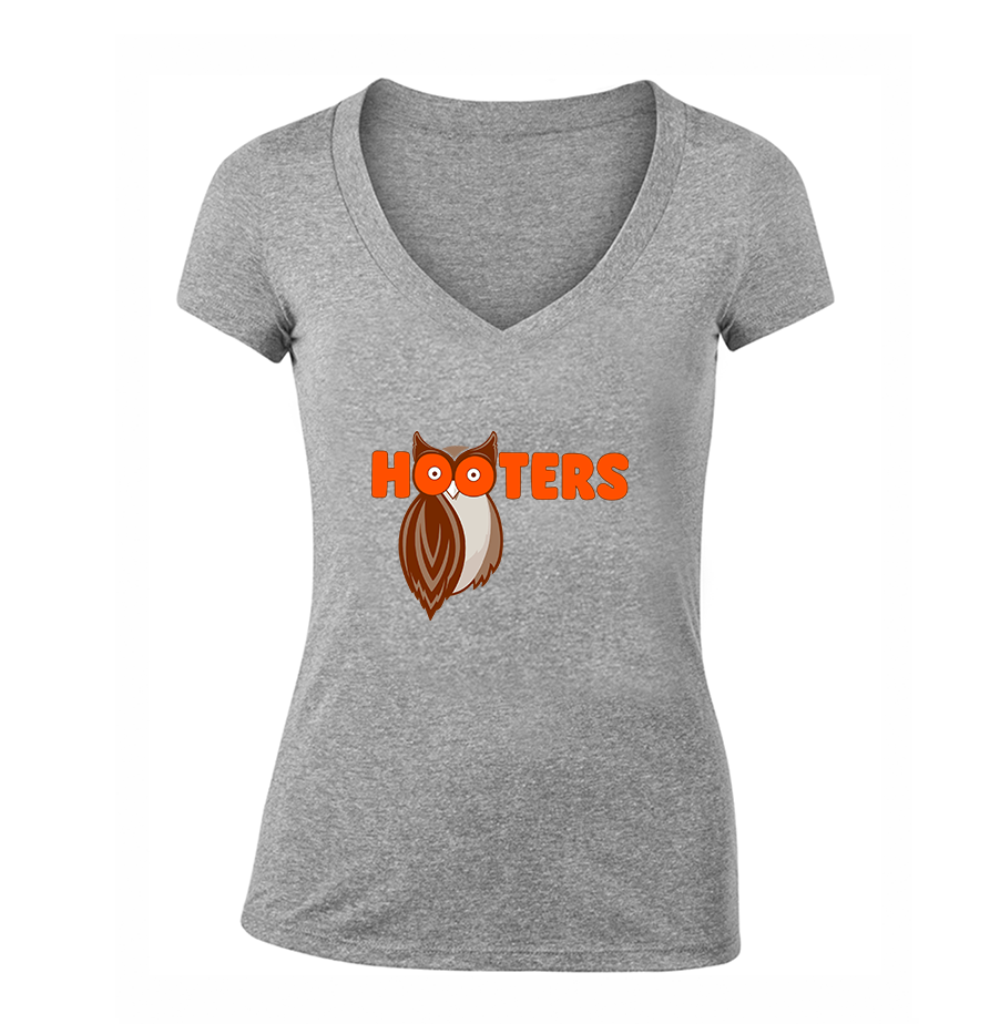 Women's Hooters V Neck T-Shirt