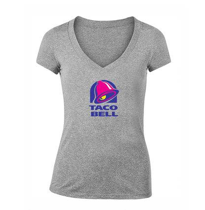 Women's Taco Bell  V Neck T-Shirt