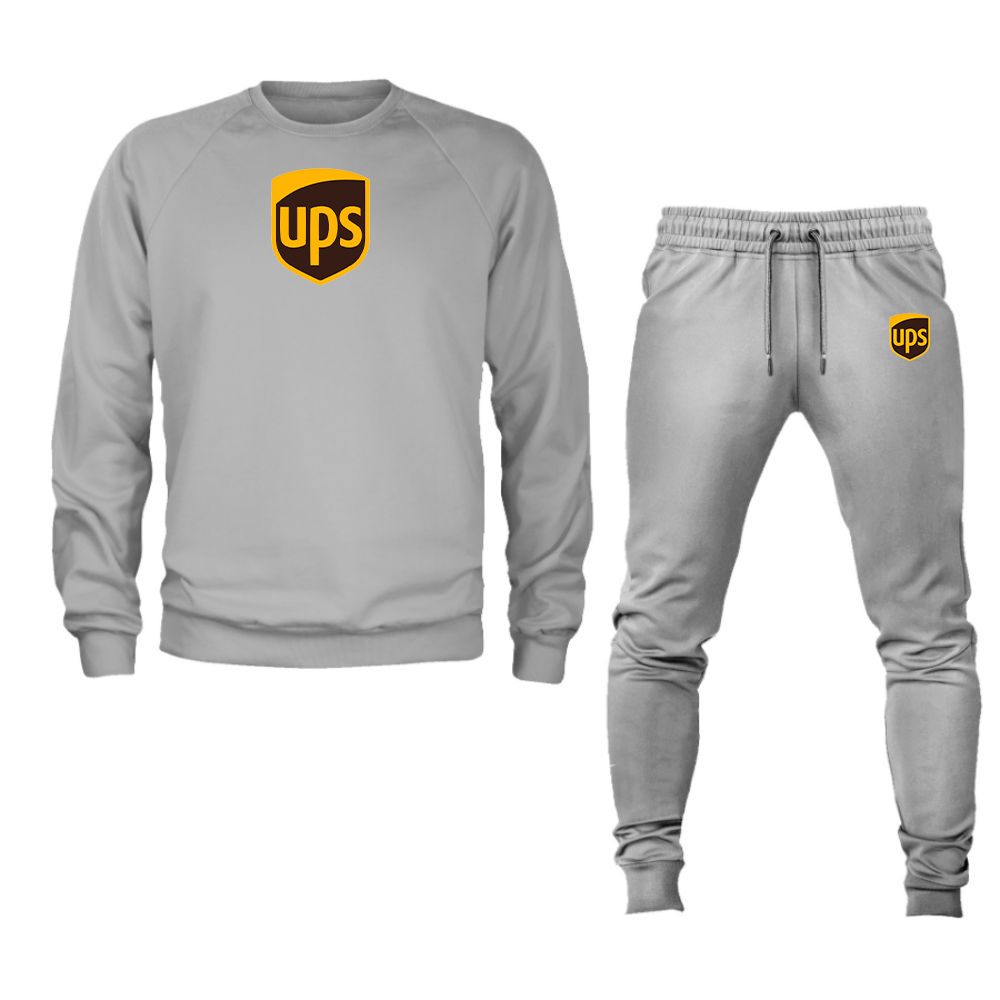 Unisex UPS Crewneck Sweatshirt Joggers Suit – unisex crewneck set | TeesCustomize