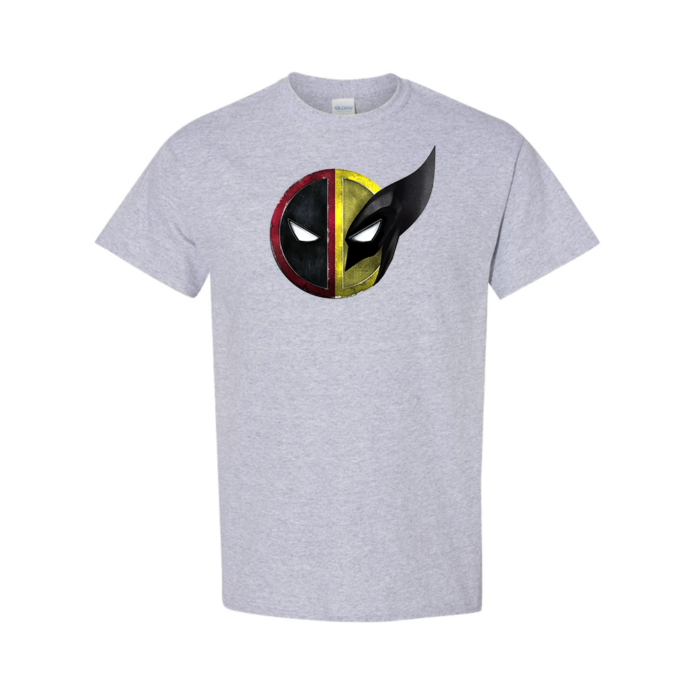 Men's Deadpool & Wolverine Cotton T-shirt – Graphic Cotton T-Shirt | TeesCustomize