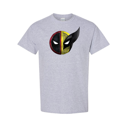 Men's Deadpool & Wolverine Cotton T-shirt