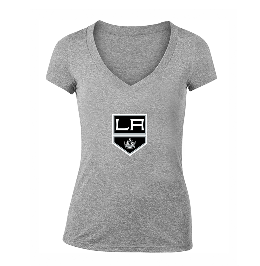 Women's NHL - Los Angeles Kings V-Neck T-Shirt