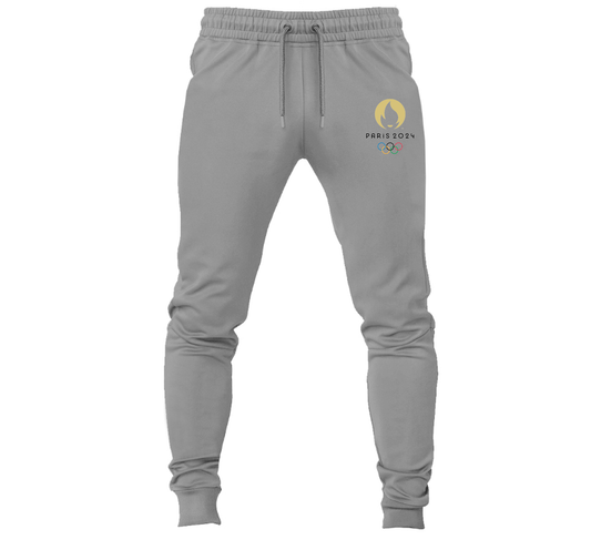 Men's New Olympics 2024 Paris Logo Joggers Sweatpants