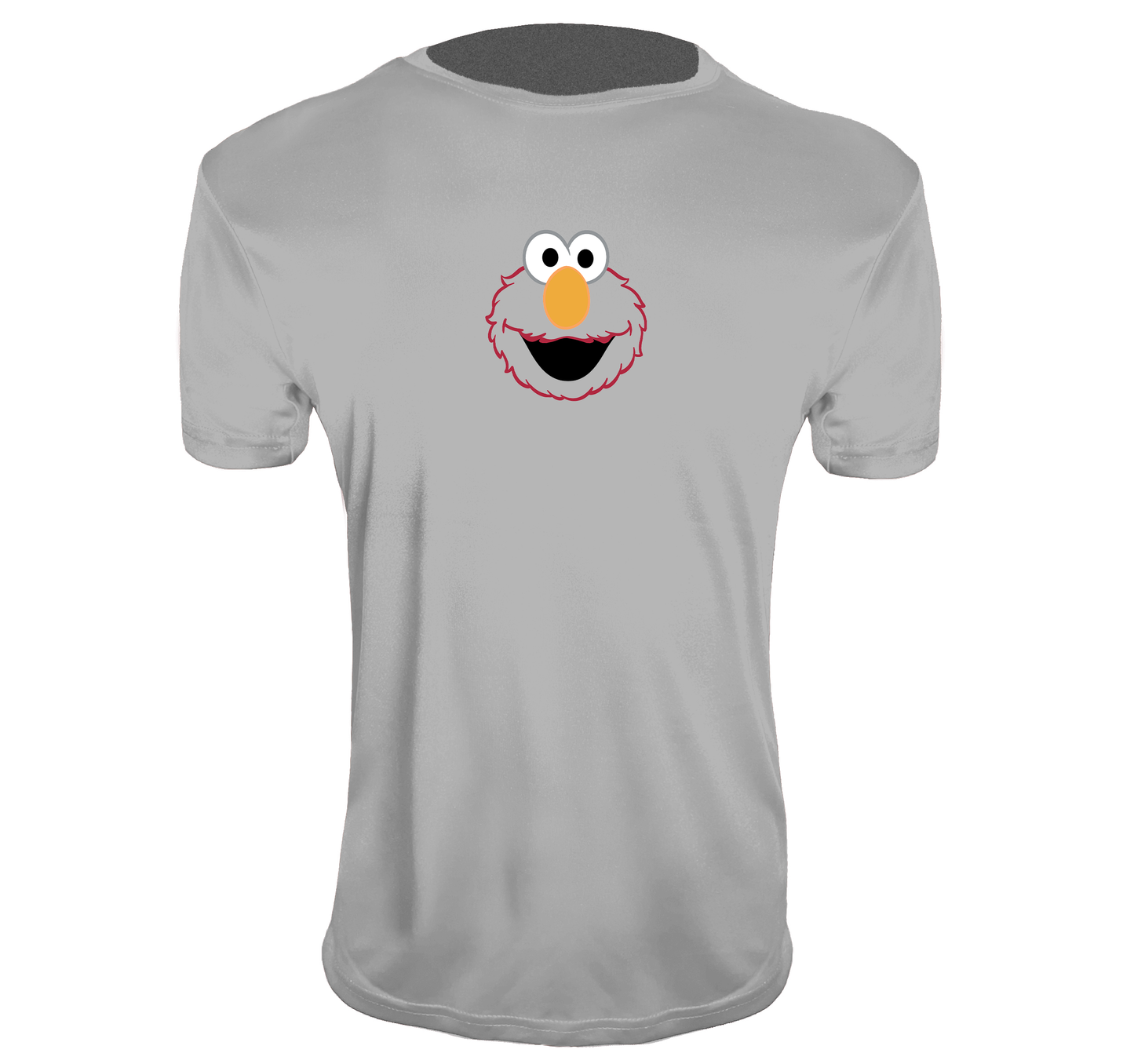 Youth Sesame Street Elmo Face Polyester T-Shirts