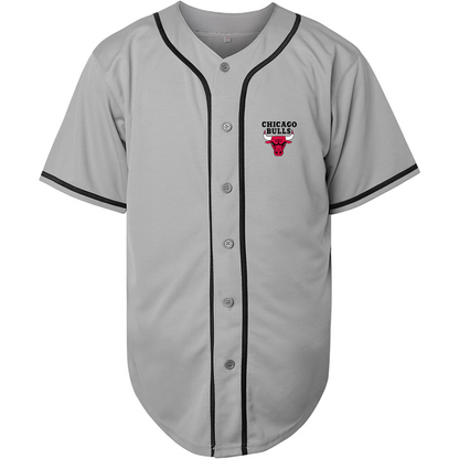 Men's Chicago Bulls Baseball Jersey