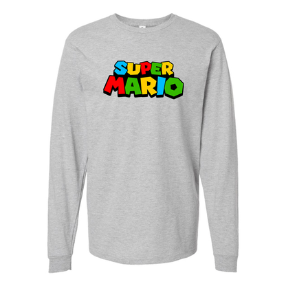 Youth Super Mario Long sleeves T-Shirt