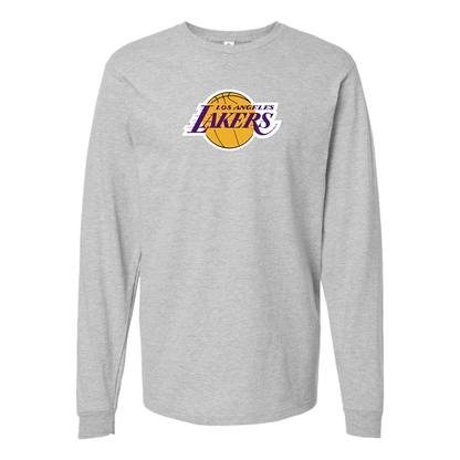 Men's Los Angeles Lakers Long sleeves T-Shirt